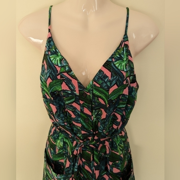 Topshop tropical palms romper 4 - Picture 5 of 16